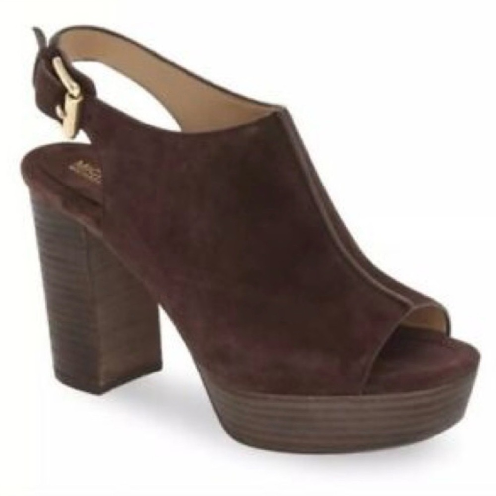 New Michael Kors Piper sling open-toed shoe